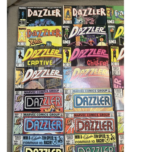 Marvel Comics The Dazzler Comic Book Collection Lot Issues - Picture 2 of 11